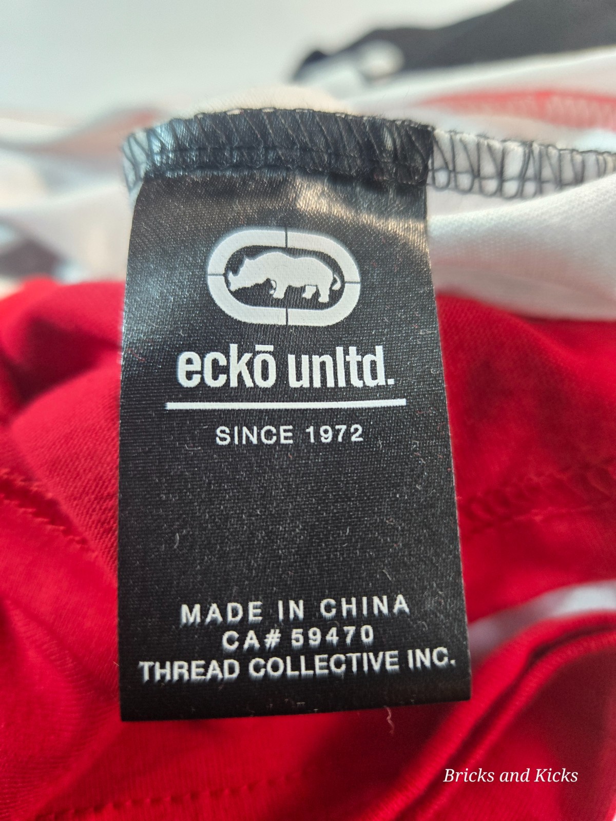 Ecko Unltd Short Sleeve True Red/Black/White Men's T-Shirt Sizes S, M, L, XL NWT gallery