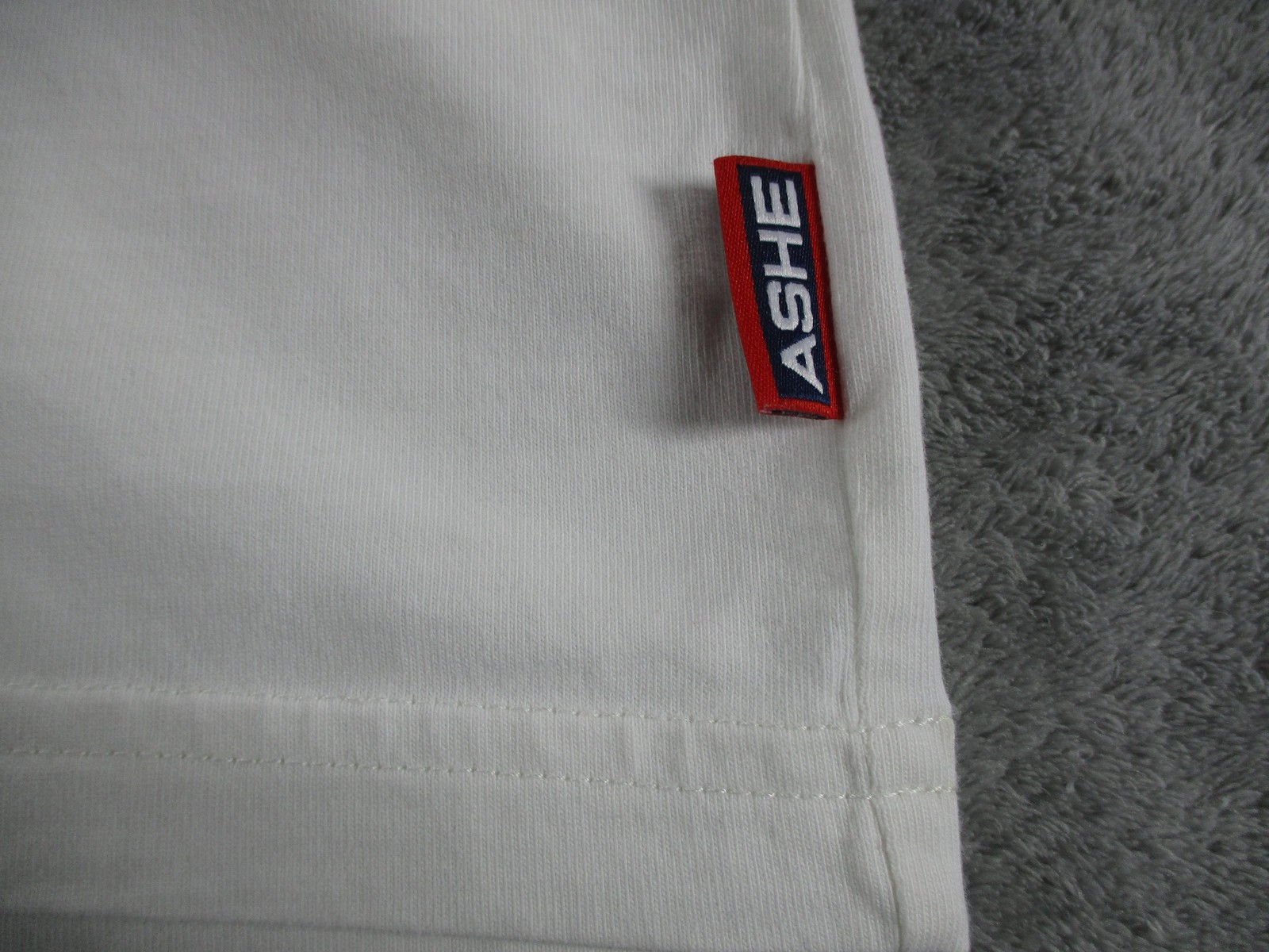 Arthur Ashe Shirt Mens 3XL White ASHE Logo Ringer Tennis Graphic T-Shirt gallery