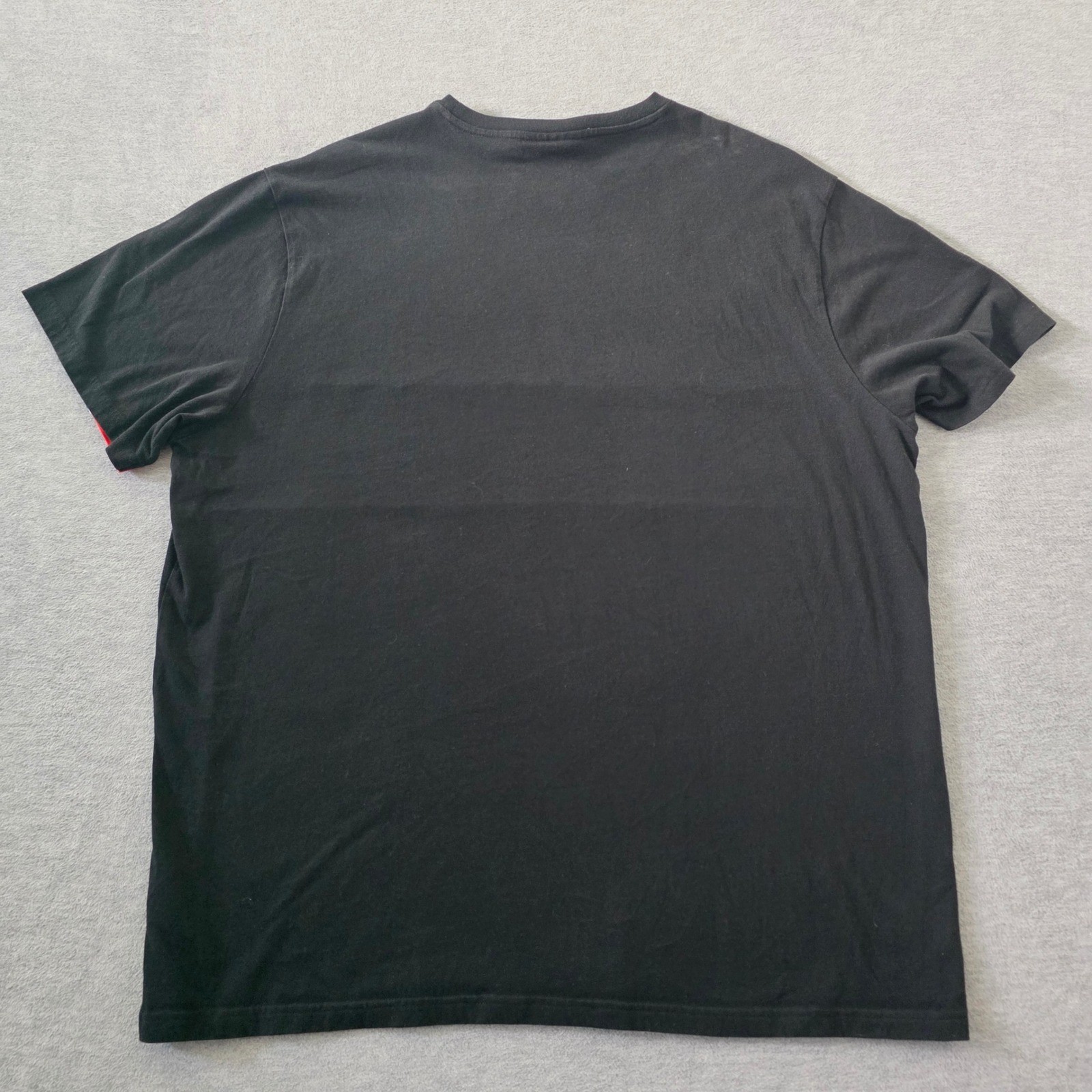Formula 1 F1 Official Product Mens 2XL Black Red Colorblock Logo T-Shirt Tee gallery
