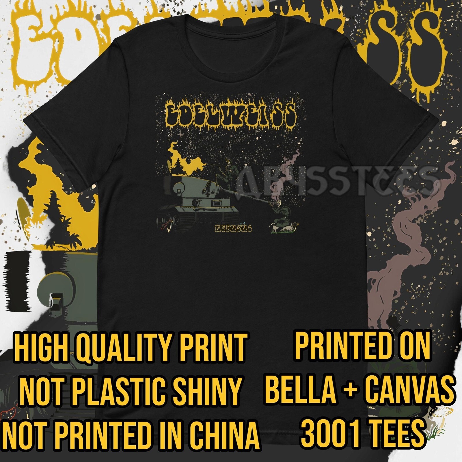 Edelweiss T shirt – Magic Metal – Tank NFFNSNC