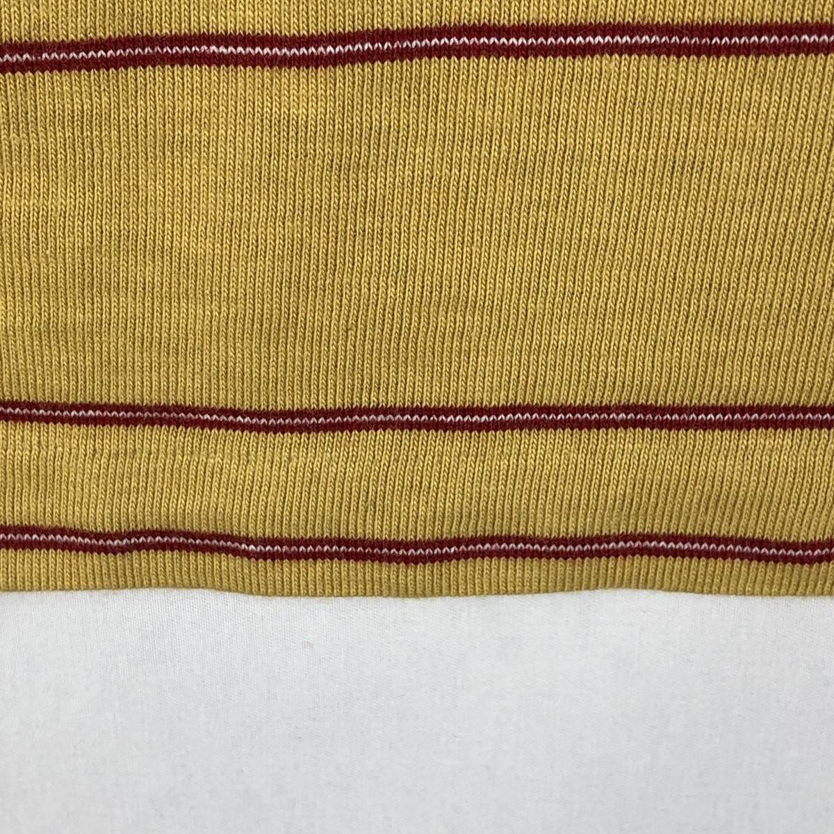 Used 70'S-80'S HANG TEN striped pattern multi-stripe mock neck surf skate t-... gallery