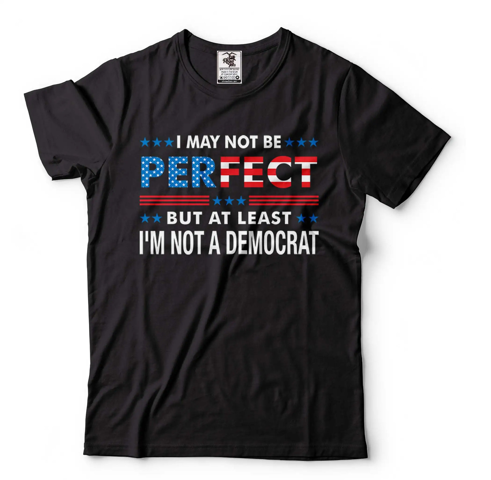 At Least I'm Not A Democrat Shirt Pro Trump 2024 Funny Anti Biden Republican Tee gallery