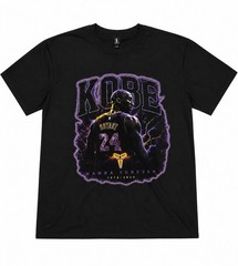 Kobe Bryant Mamba Forever Graphic T-Shirt Black Tee Lakers Tribute Men’s Size Xl