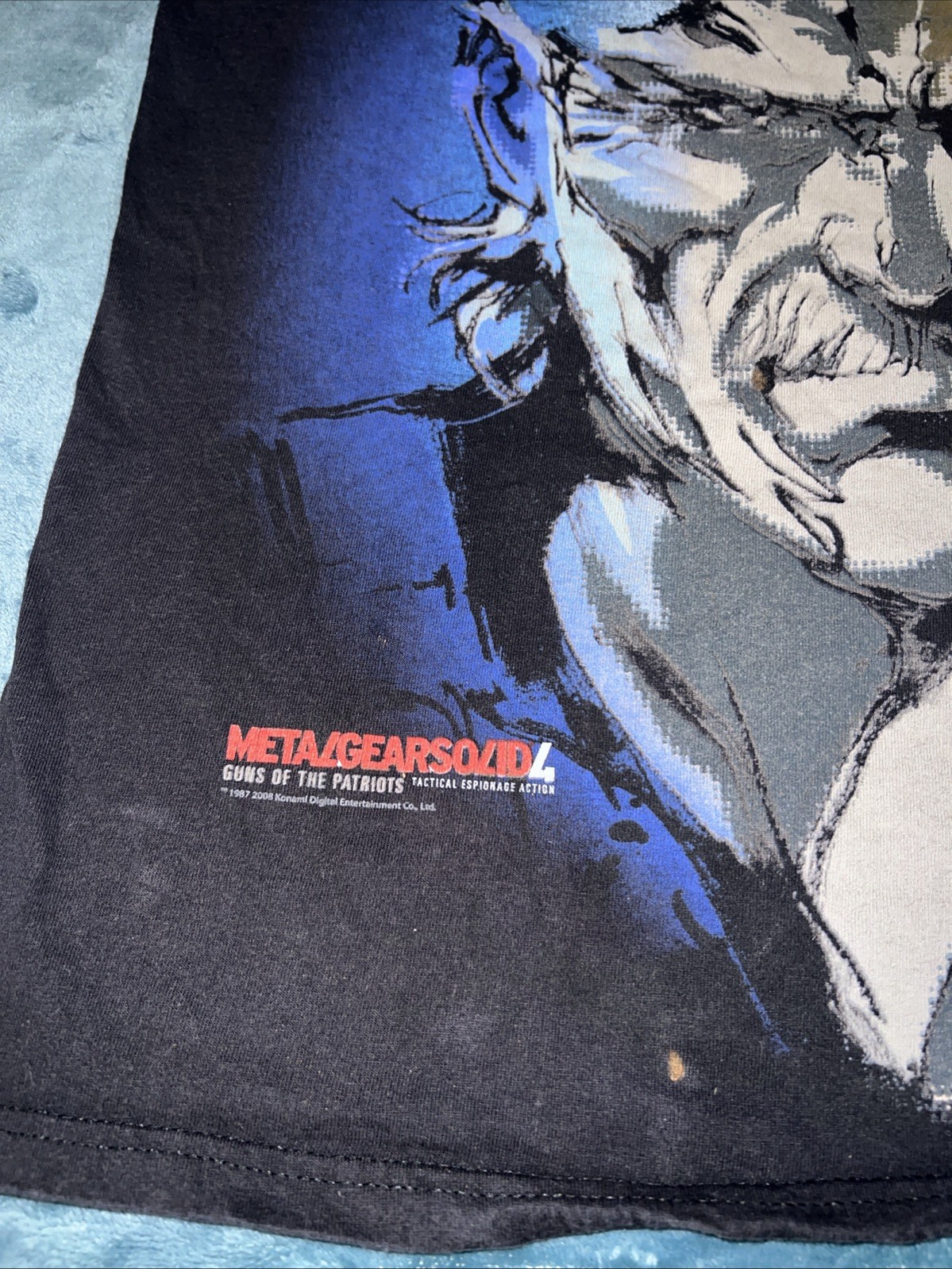 Vintage 2008 METAL GEAR SOLID 4 guns If The Patriots , T Shirt Size XL gallery