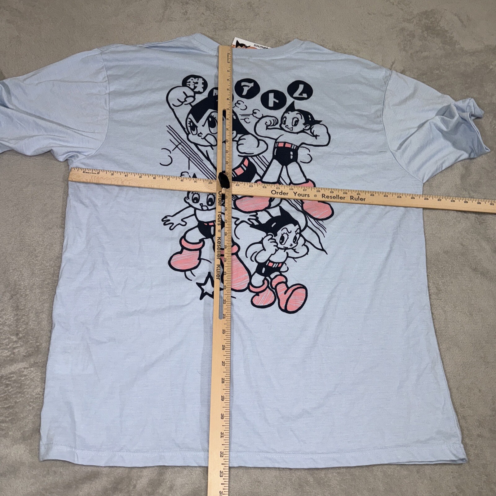 ASTRO BOY X SOUTH POLE TOKYO SIZE 4XB Blue SHIRT ANIME 60s CARTOON JAPAN gallery