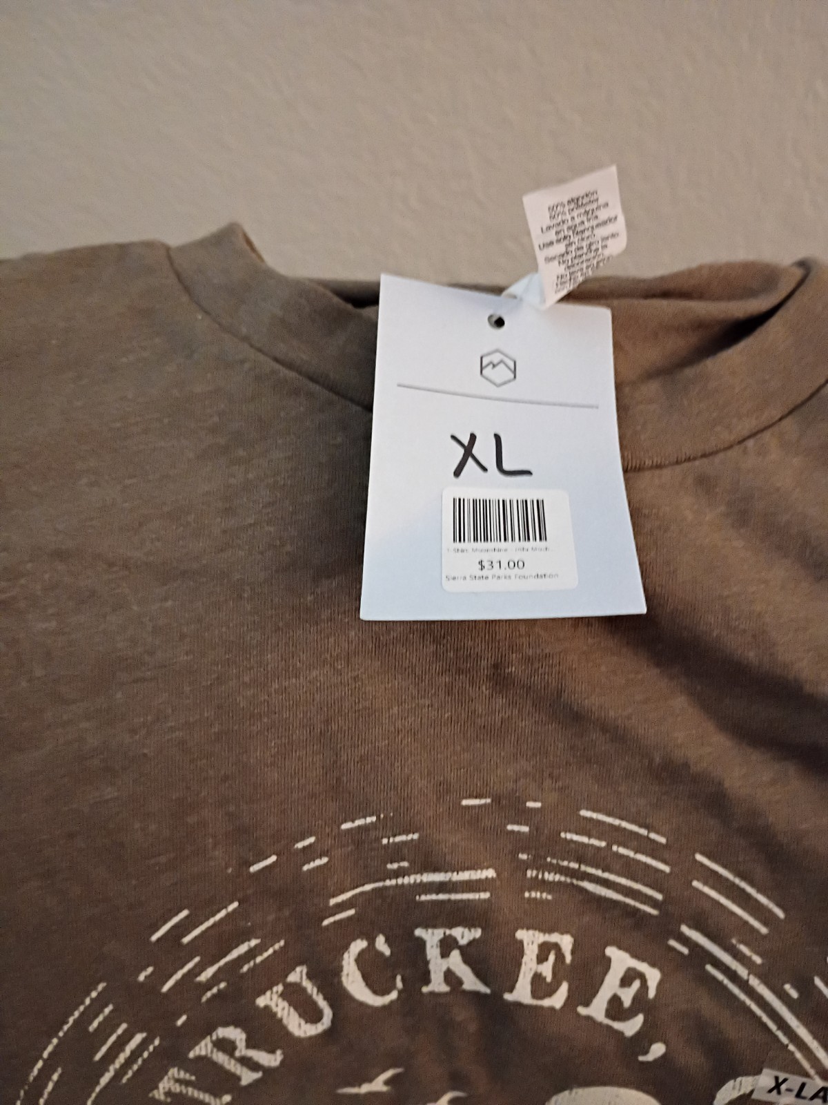 Men's Tshirt With Donner, Green Color Memorial Emblem. Size XL gallery