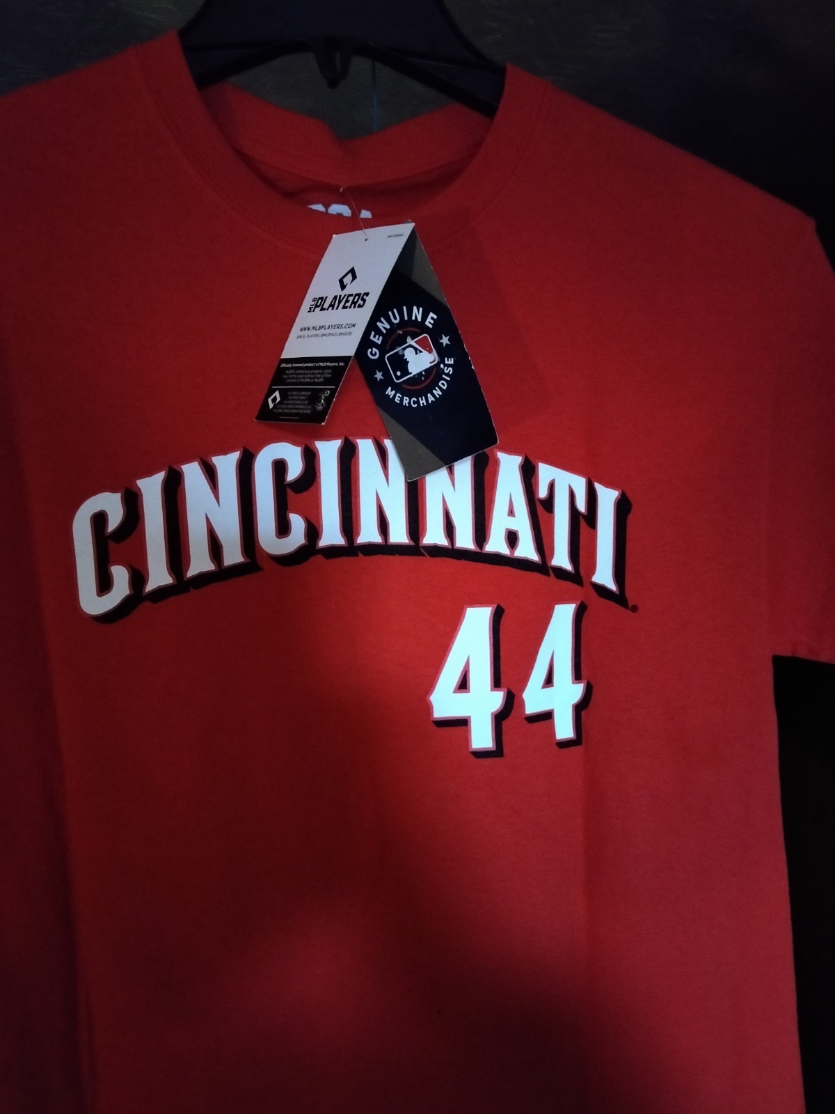 Cincinnati Reds DelaCruz #44 Baseball T Shirt Red MLB Licensed, Medium NWT gallery