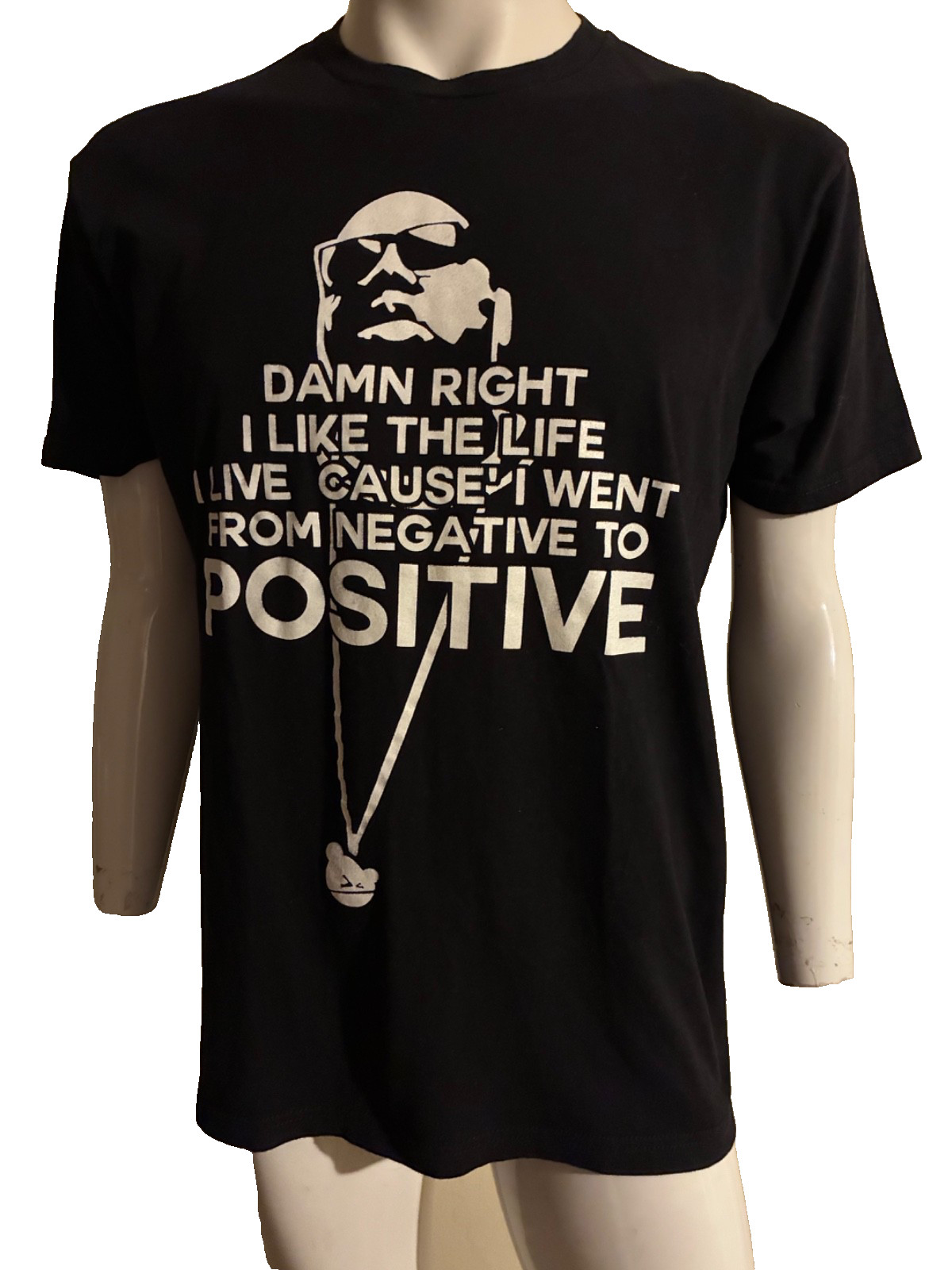 Next Level Apparell all seasons T shirt black100%cotton graphic print size M NEW gallery