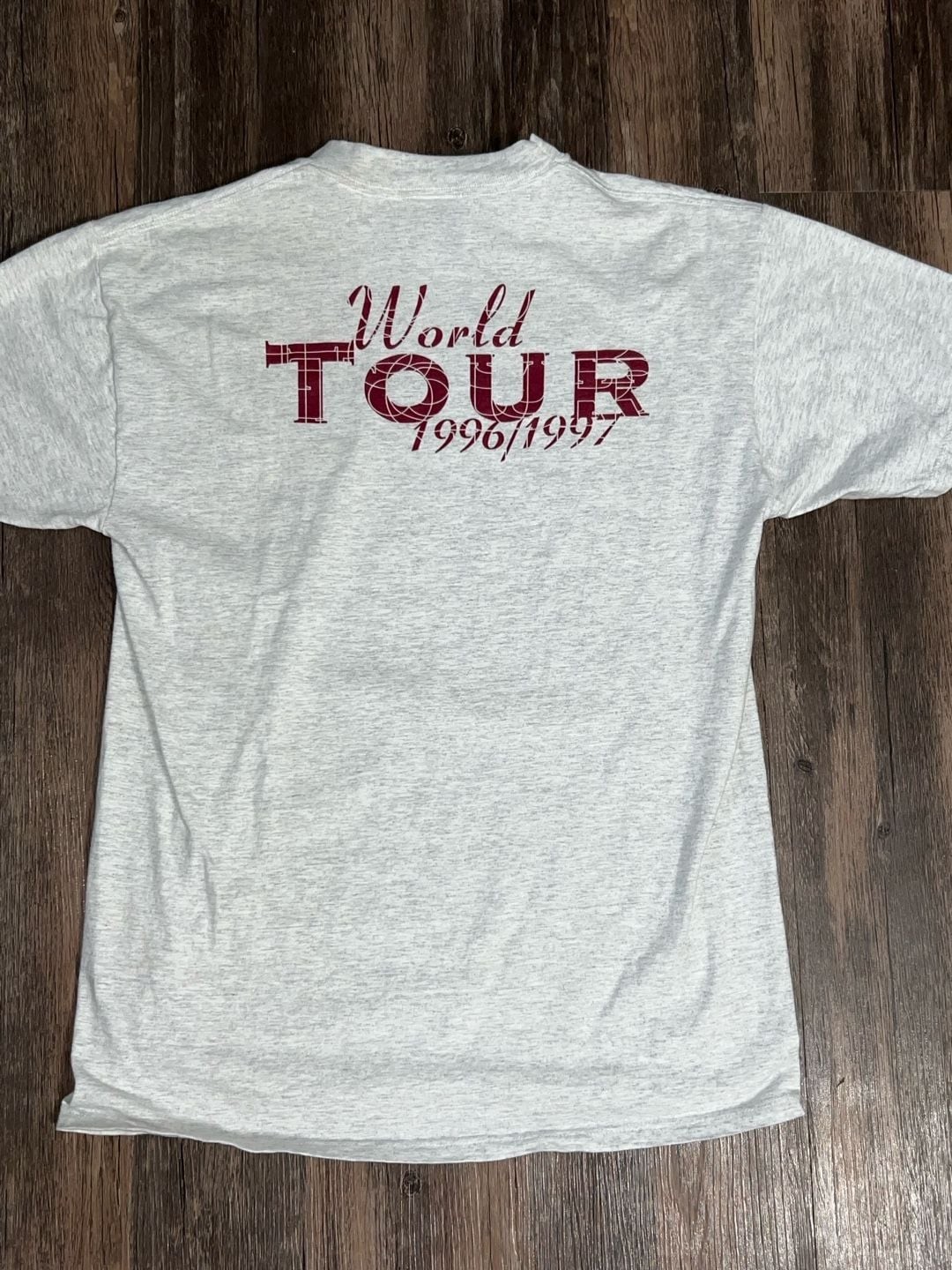 Vintage 1996 Rick Trevino World Tour Autographed T-Shirt gallery