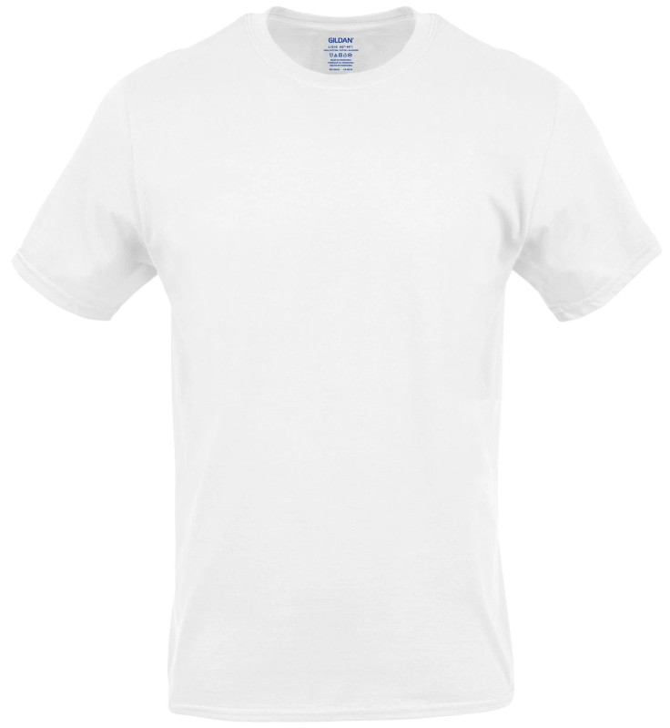 Gildan Men's Crew T-shirts, Multipack, Style G1100, White 6-Pack ( Select Size) gallery