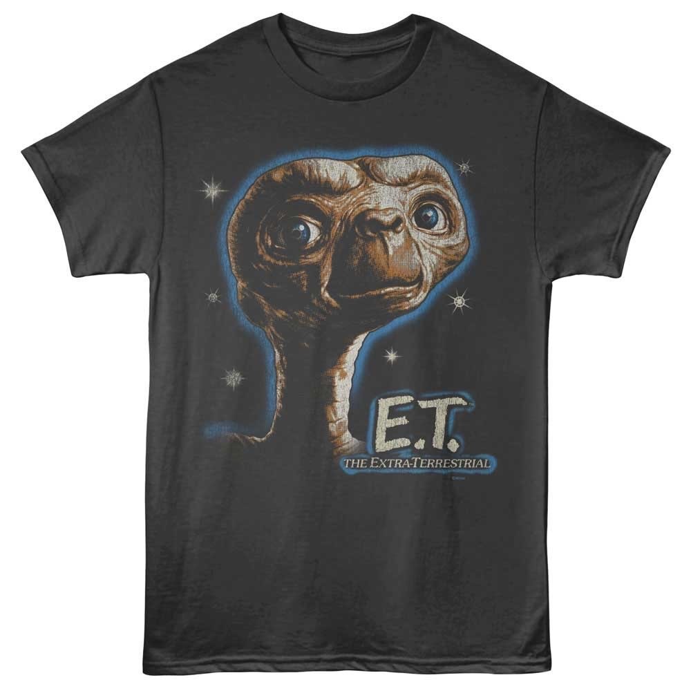 E.T. The Extra-Terrestrial 1982 Movie T-Shirt PORTRAIT New Smoke Cotton SM - 2XL gallery