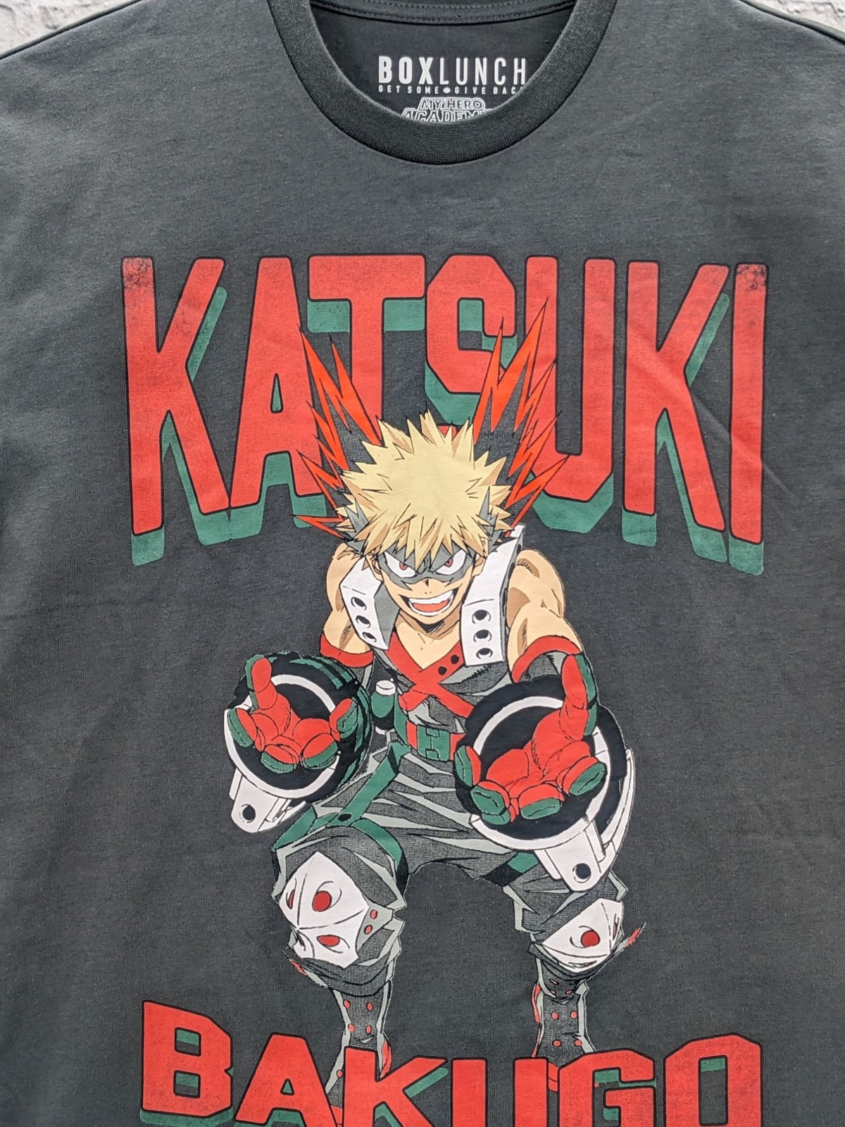 My Hero Academia Katsuki Bakugo Graphic T Shirt Anime Streetwear Cosplay Medium gallery