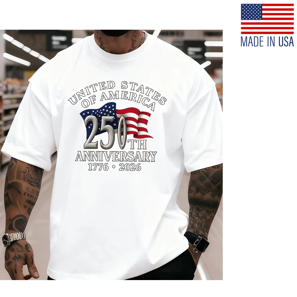 Men's 250th Anniversary T-Shirt Size S-5XL gallery