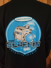 LIGHT & MOTION LOGO GRAPHIC T-SHIRT LONG SLEEVE Sz L 100%ORGANIC COTTON