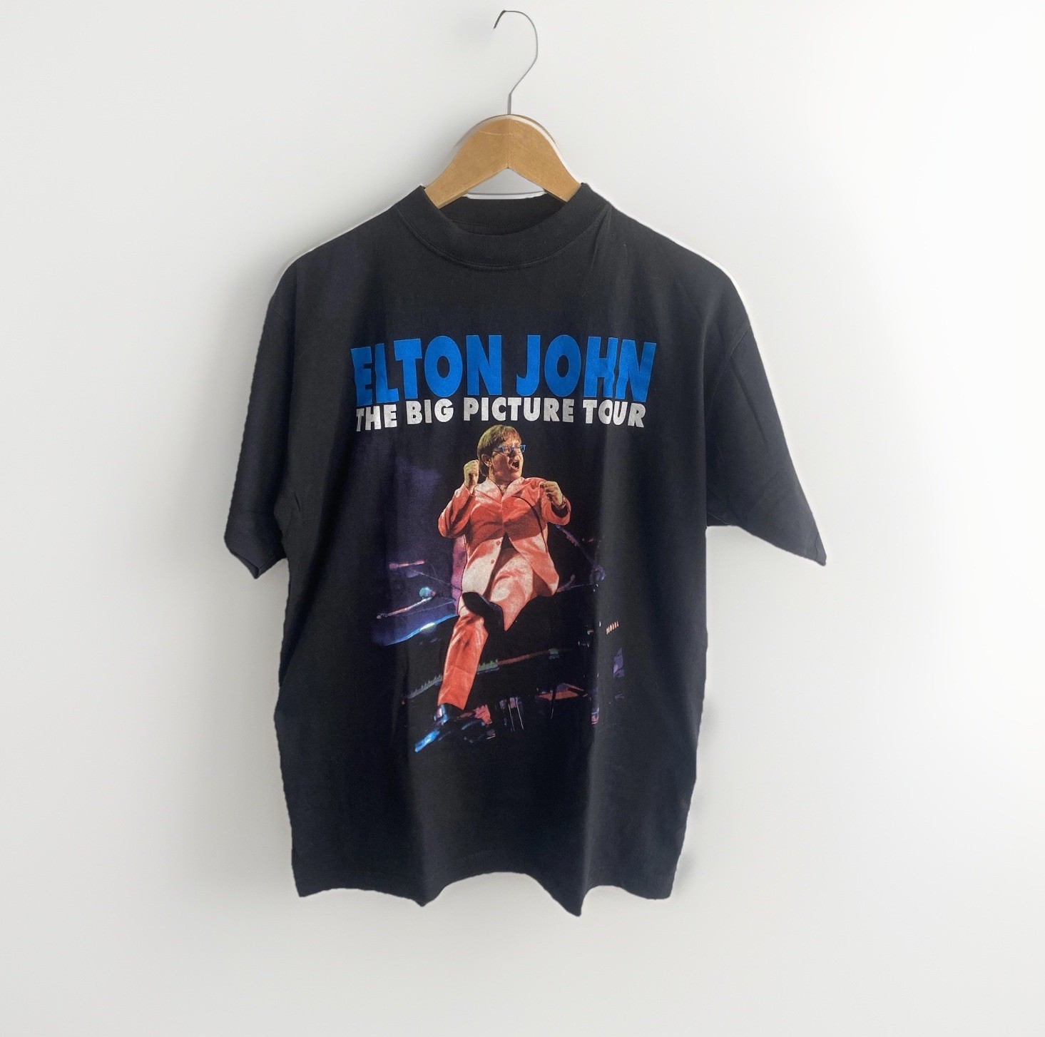 Elton John Vintage 1998 Big Picture Tour T Shirt Medium BG gallery