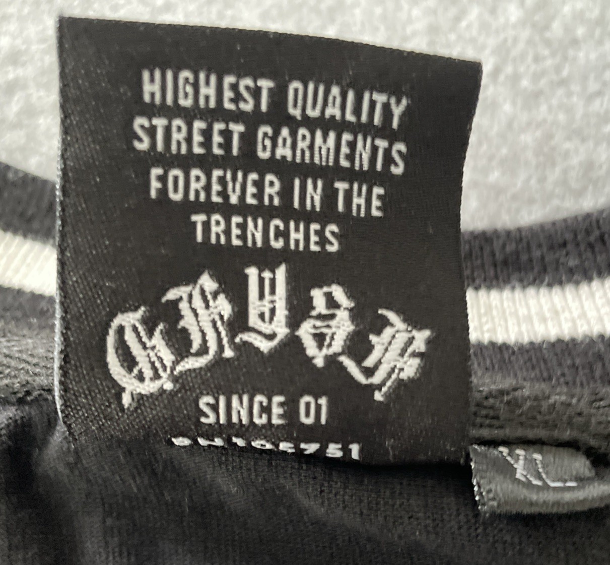 8 & 9 Mfg Co T-shirt Mens Size XL Black White “ Public Enemy Number One “ gallery