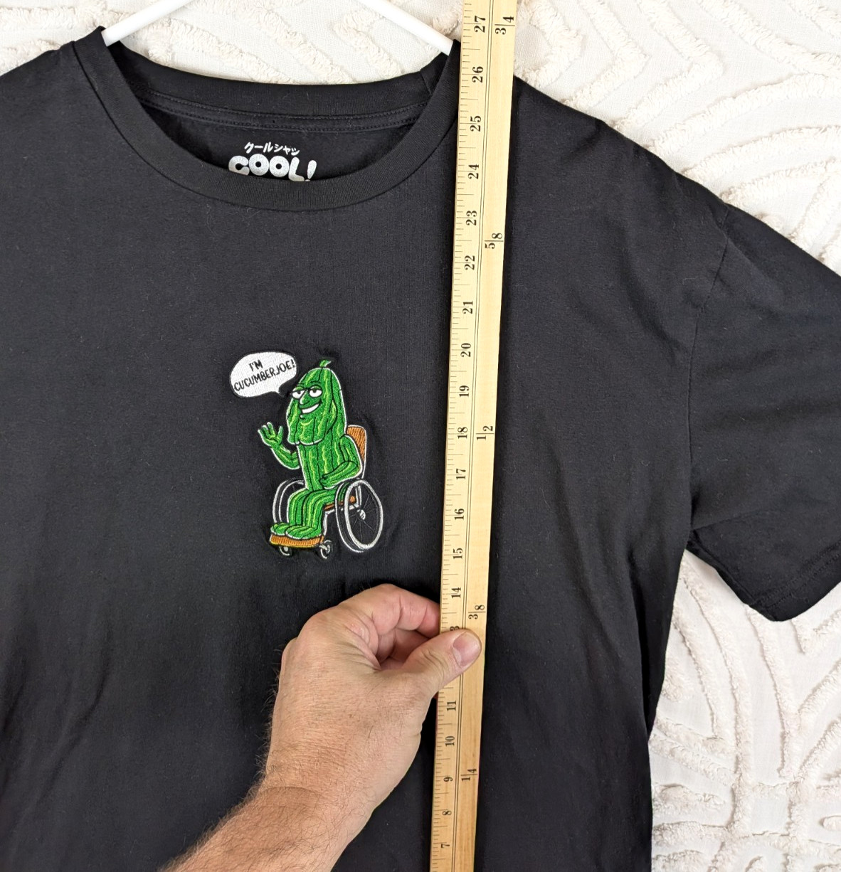 Cucumber Joe T-Shirt Cool Shirtz Cold Ones Shirt Embroidered Mens Size Large gallery