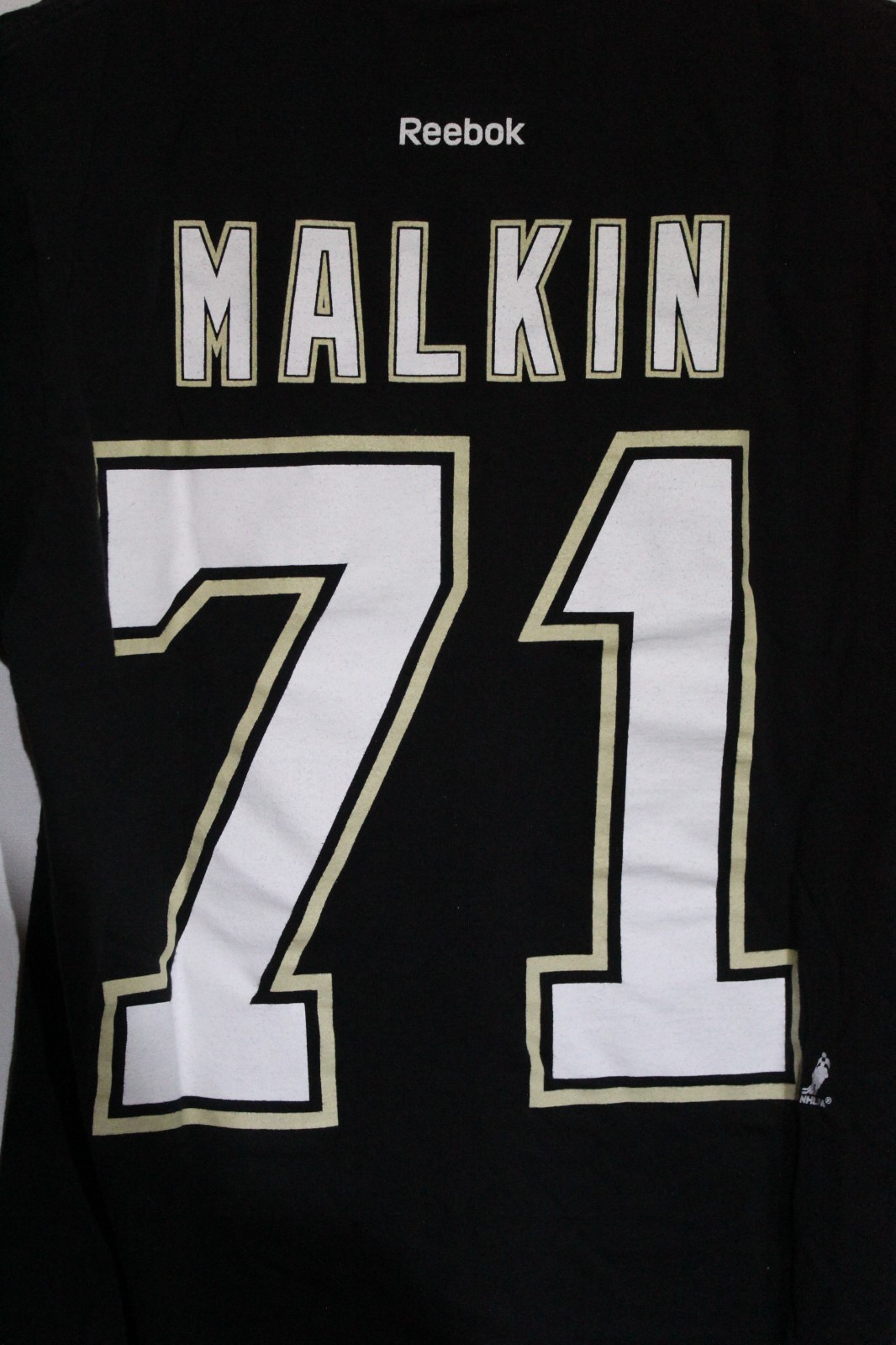 Pittsburgh Penguins Malkin T-Shirt Size US Men Medium #71 Hockey NHL Tee VTG Cup gallery
