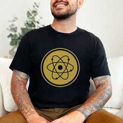 Science Atom Symbol T-Shirt | Nuclear Physics Chemistry Graphic Tee Shirt