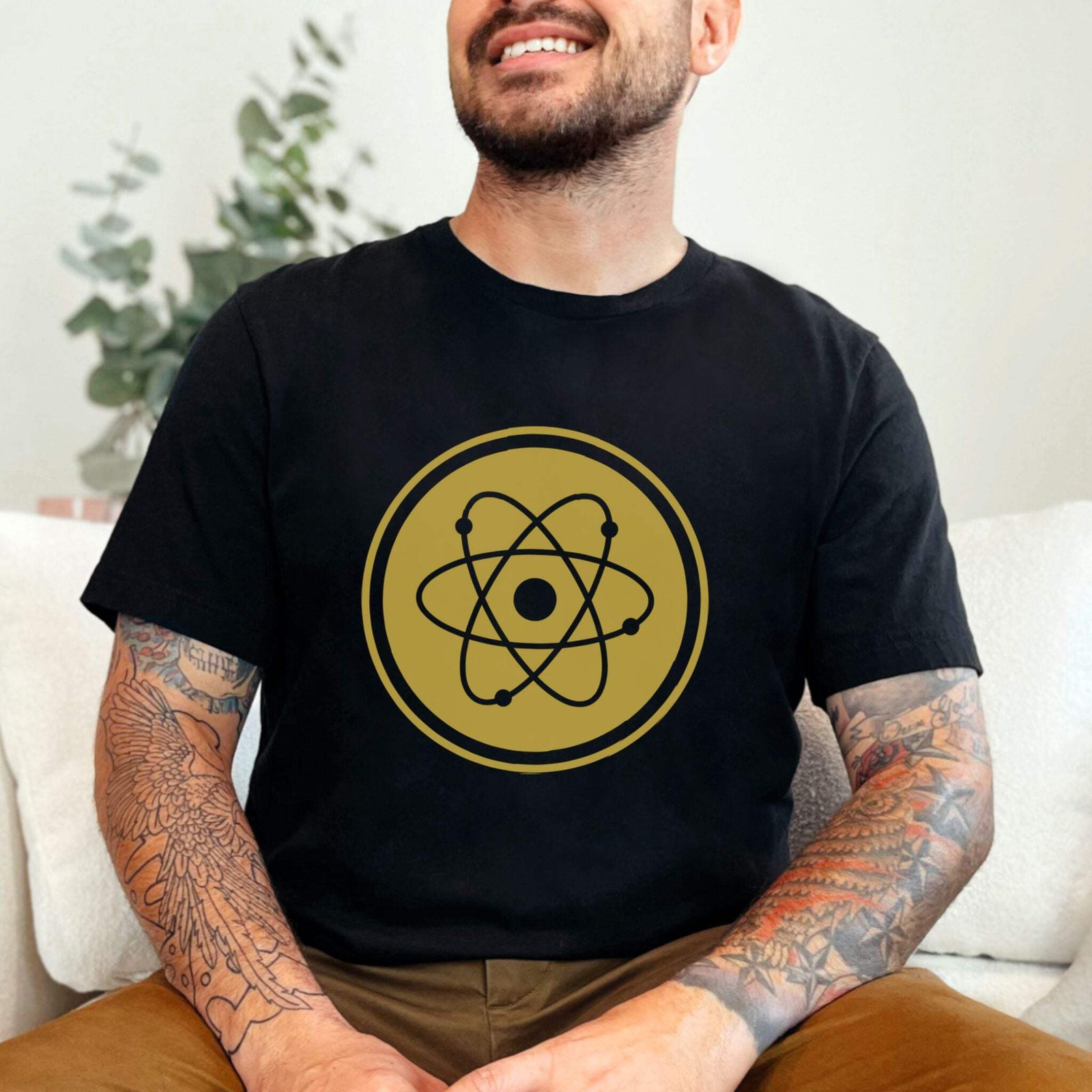 Science Atom Symbol T-Shirt | Nuclear Physics Chemistry Graphic Tee Shirt gallery