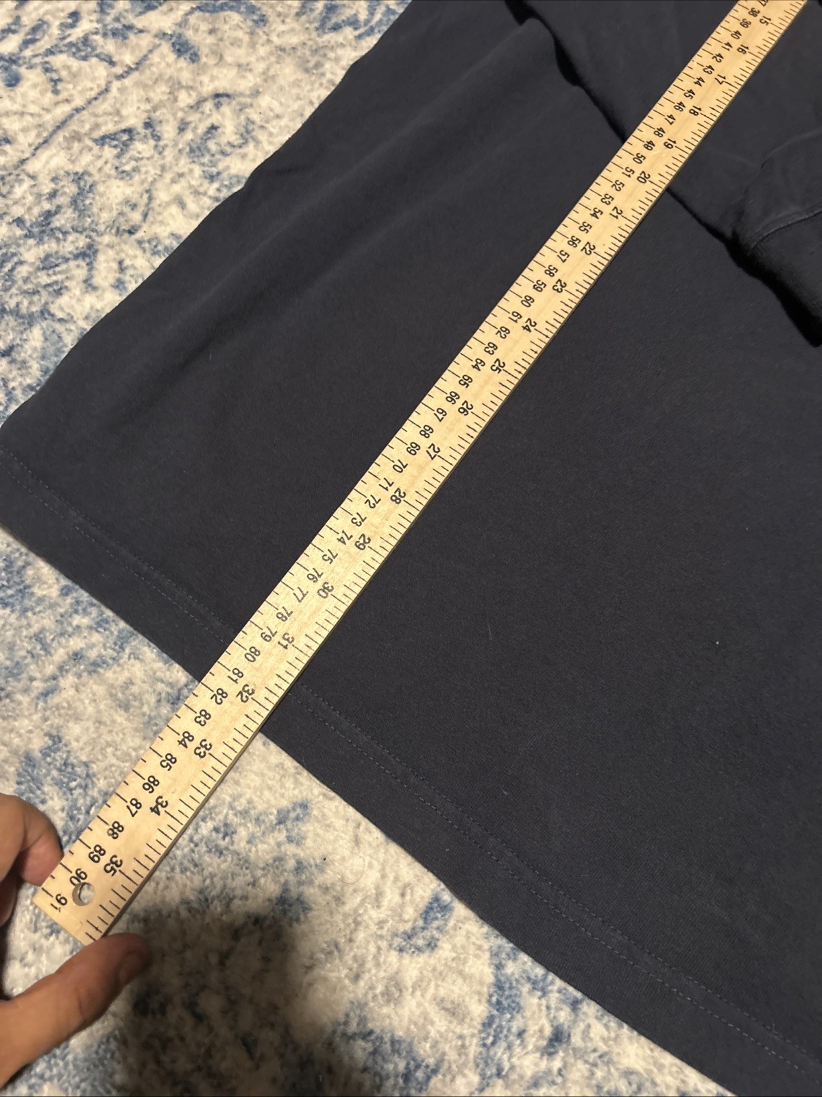Carhartt Loose Fit Long Sleeve T-Shirt Navy Blue Heavy Duty Mens Size 3XL gallery