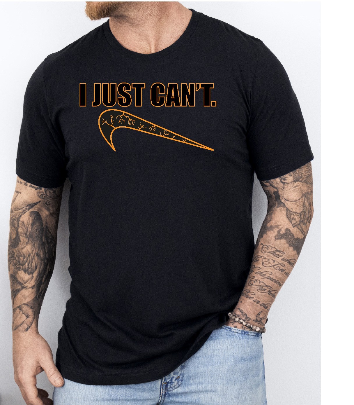 I Just Cant Parody Funny Unisex Heavy Cotton Gildan Tee, Select Your Design gallery