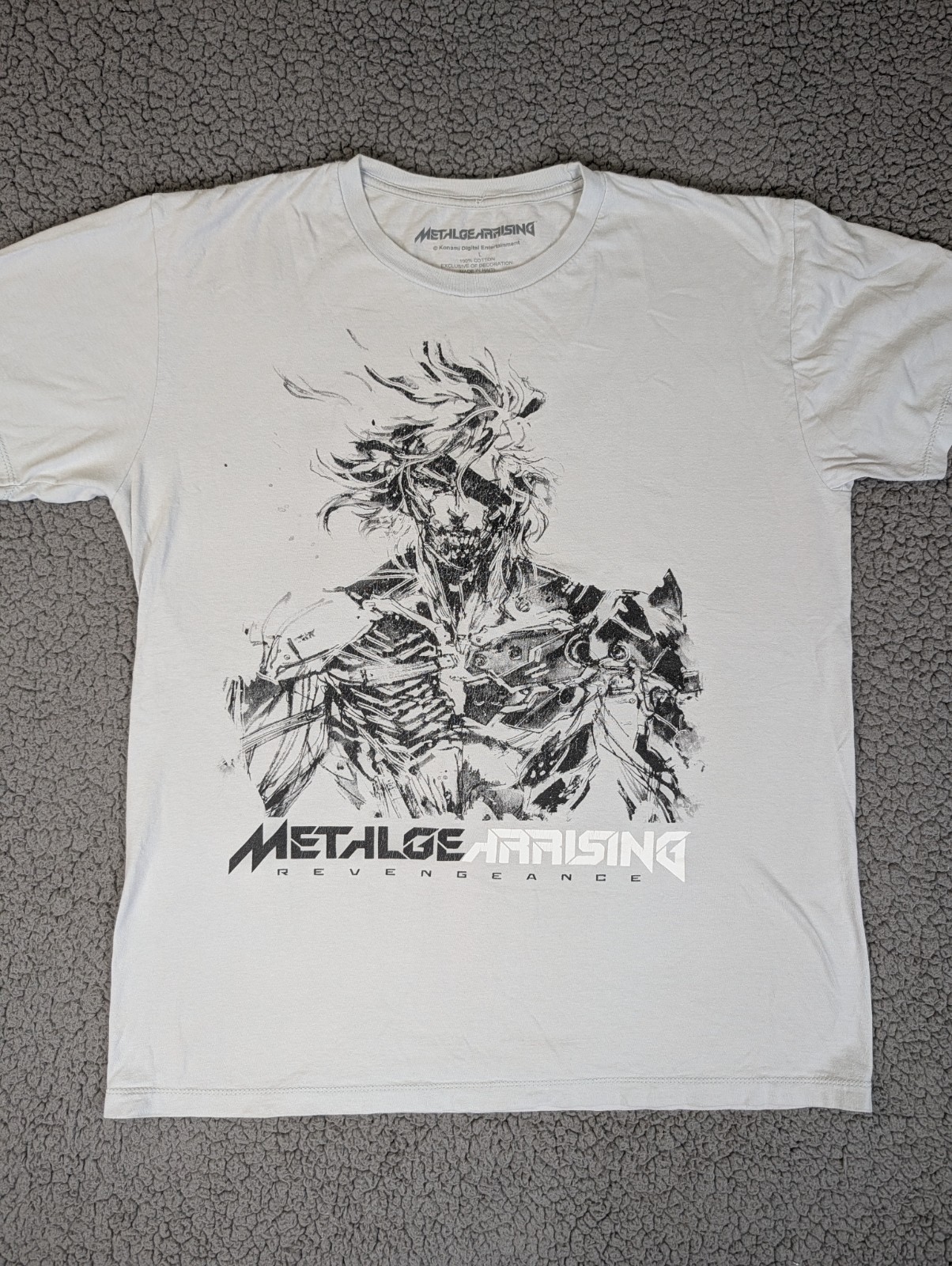 Vintage 2013 Metal Gear Rising Revengeance Raiden Promo Tee - Konami Official gallery