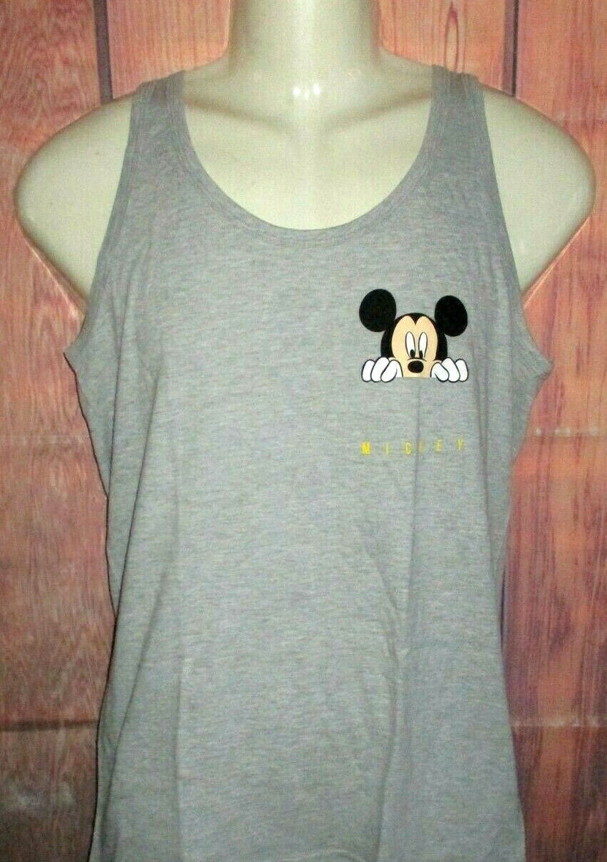 MENS NEFF DISNEY COLLECTION MICKEY MOUSE TANK TOP T-SHIRT SIZE S gallery