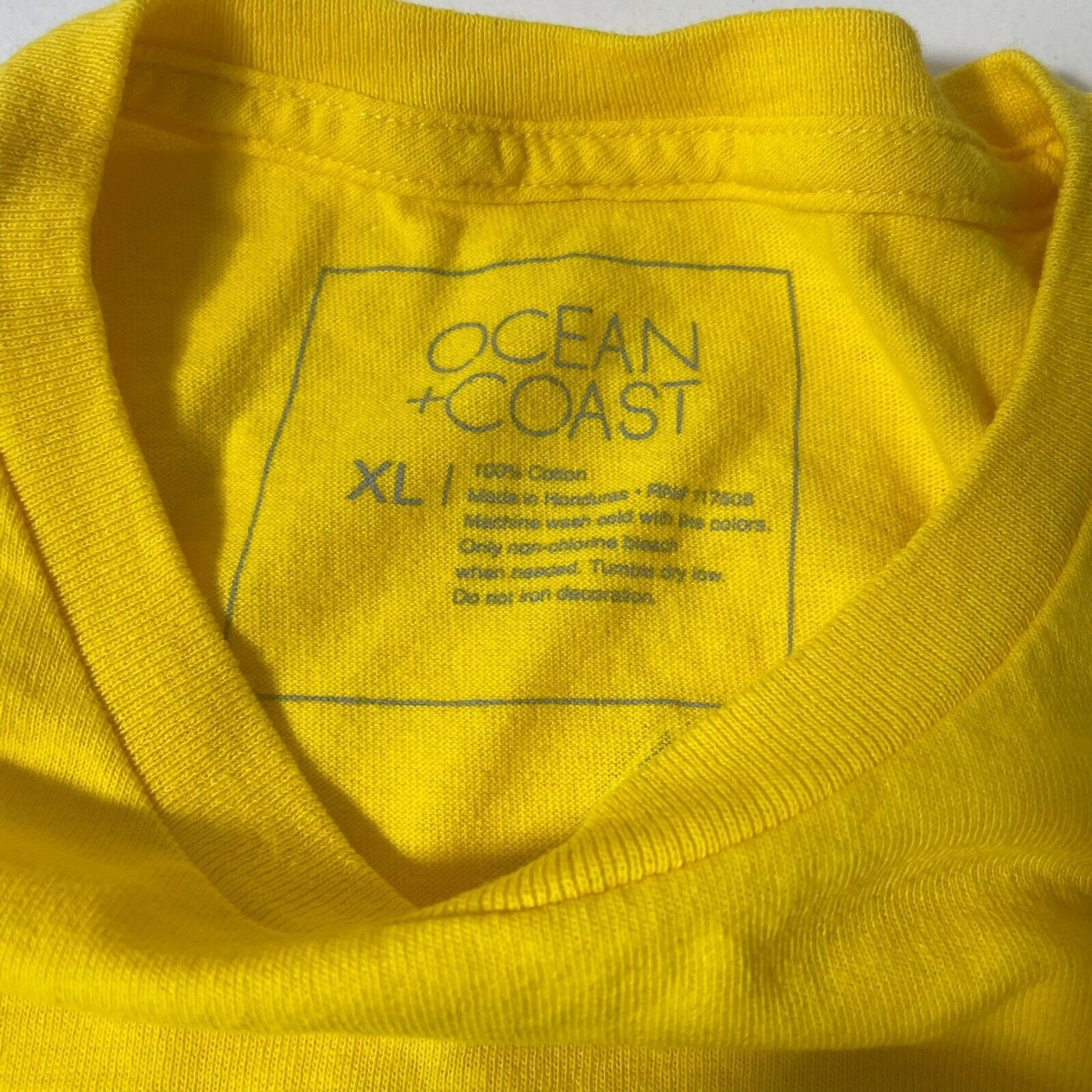 Ocean & Coast T Shirt XL Angler Lifestyle Fishing Outdoor Lake Yellow Camping gallery