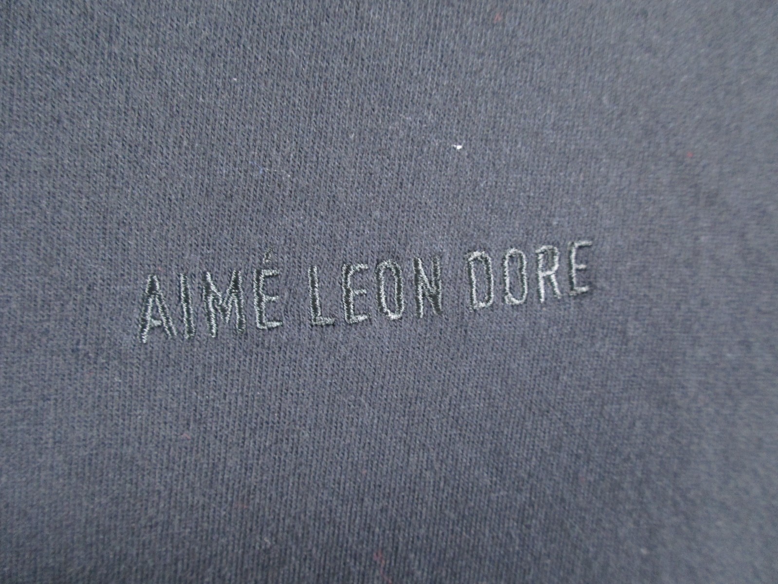 Aime Leon Dore ALD Shirt Mens XL Black Long Sleeve Pullover Embroidered Logo gallery