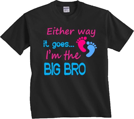 Pink Blue Gender Reveal Pregnant Expected Baby Family Funny Matching Cute Shirts gallery