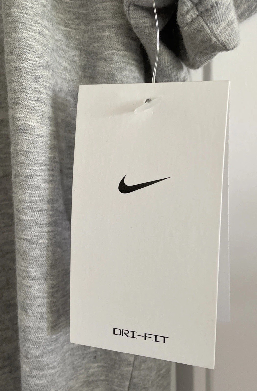 Nike Dri Fit Navy T- Shirt Heather Gray Short Sleeve Mens Sz L NWT gallery