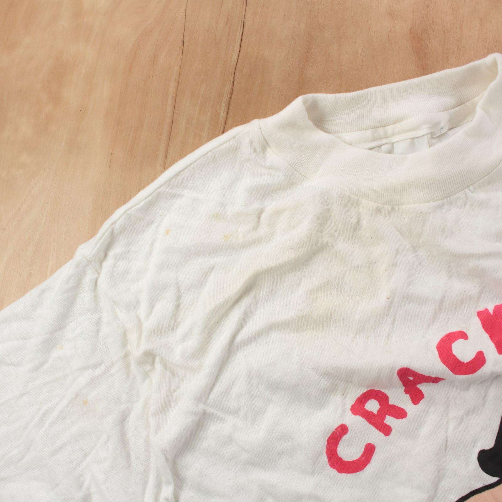 nwot Crack Kills Bart Simpson The Simpsons t-shirt LARGE vtg 80s 90s bootleg tee gallery