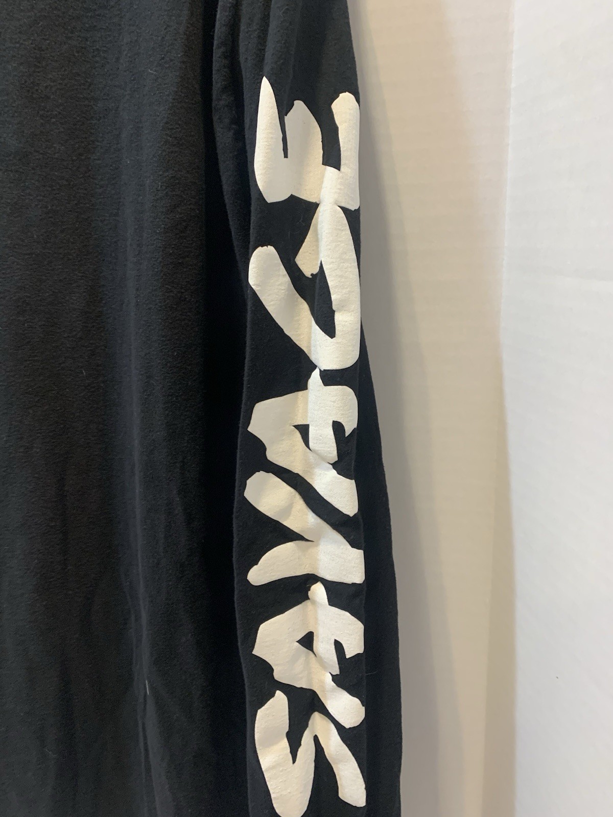 Young and Reckless 21 Savage Long-Sleeved Mens T-Shirt Size XL Black And White gallery