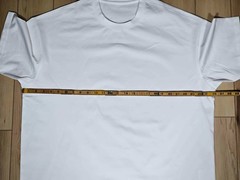 Heavyweight 240G Oversized Blank White T-Shirt Boxy Drop Shoulder Streetwear Tee