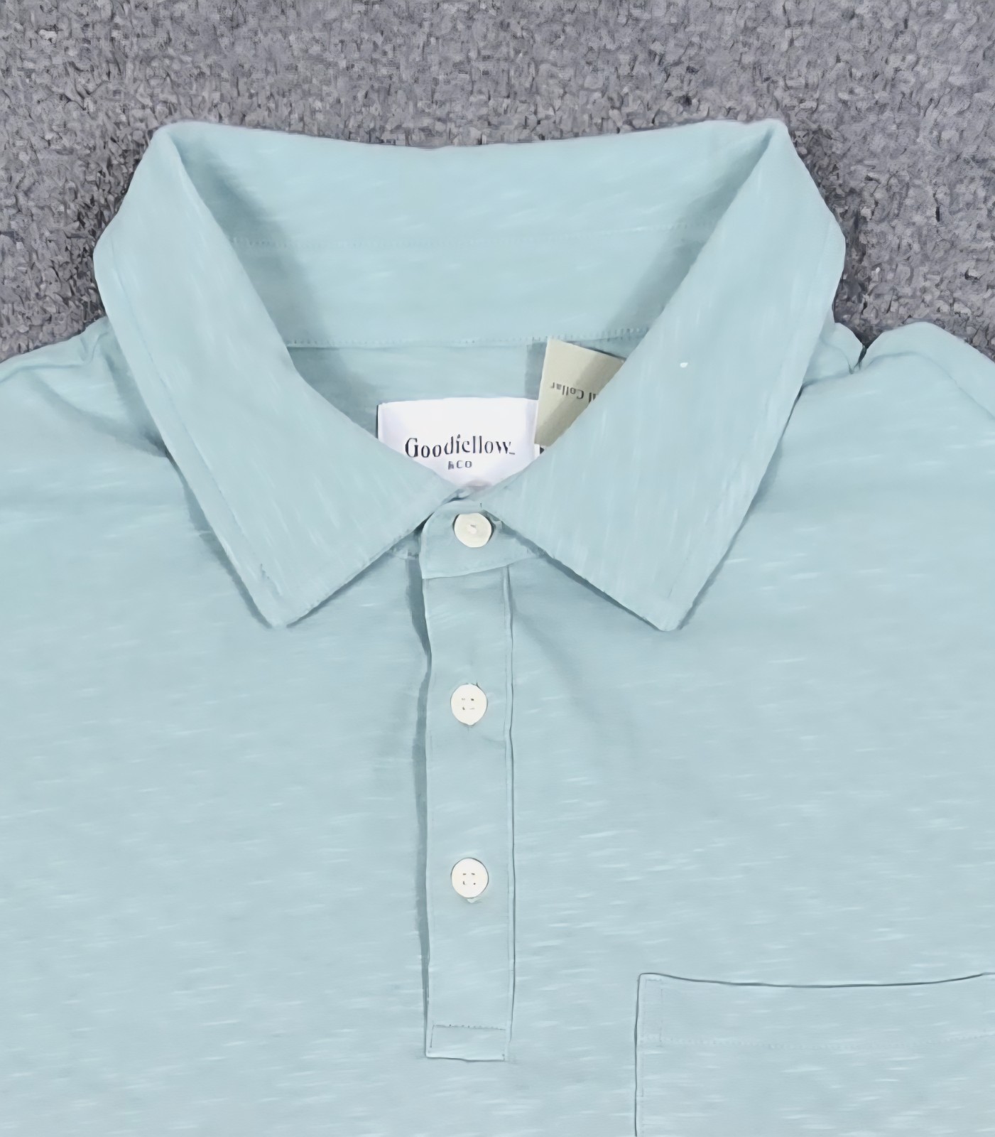 Men's Polo Shirts Short Sleeve MEDIUM Green Orange 2 PACK Goodfellow 100% Cotton gallery