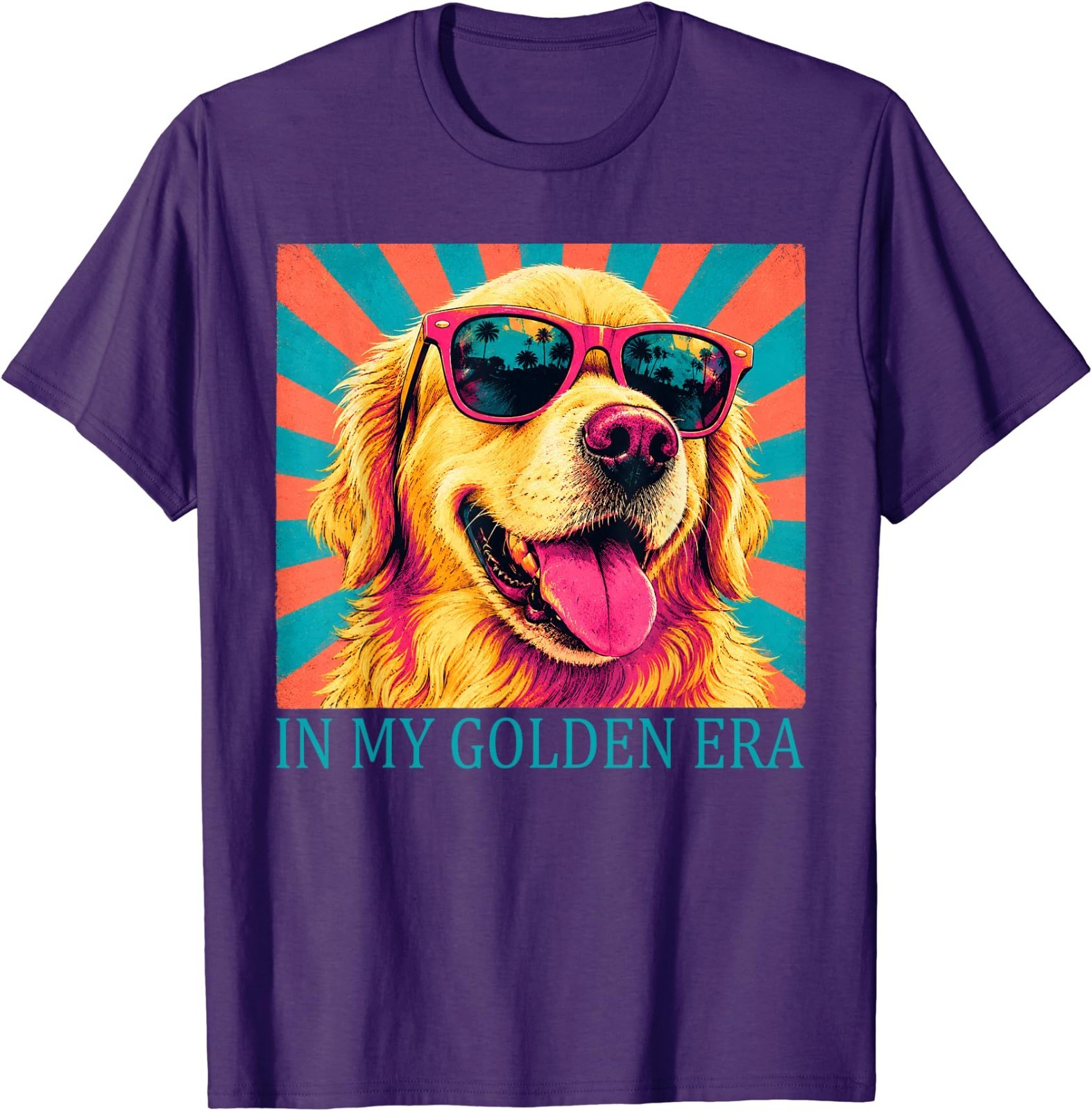 Funny in My Golden Retriever Era Cool Dog Mom Graphic T-Shirt gallery