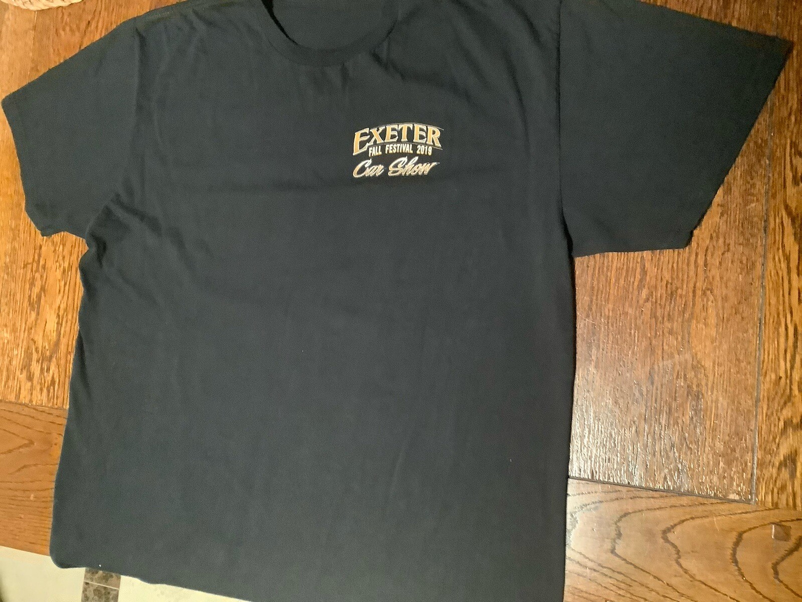 Exeter California Car Show T-Shirt Adult Large Black 2019 Motor Cars Tulare Co gallery