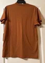 DRUTHERS NYC Men’s Classic Organic Cotton T-Shirt Size S Terra Cotta NWT