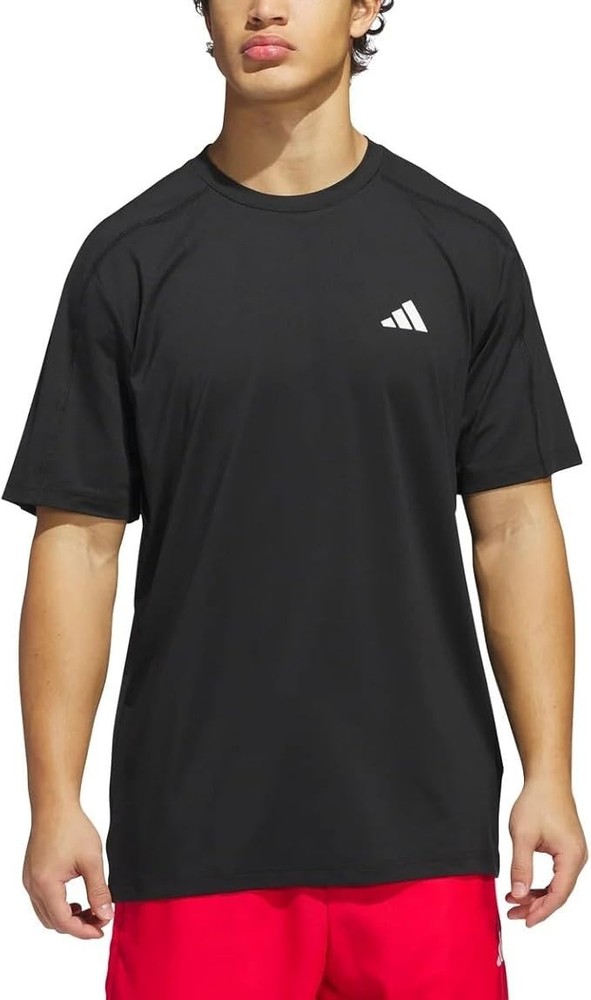 NEW Men’s Adidas 2XL Black Active Tee Shirt Size XXLarge Moisture Wicking
