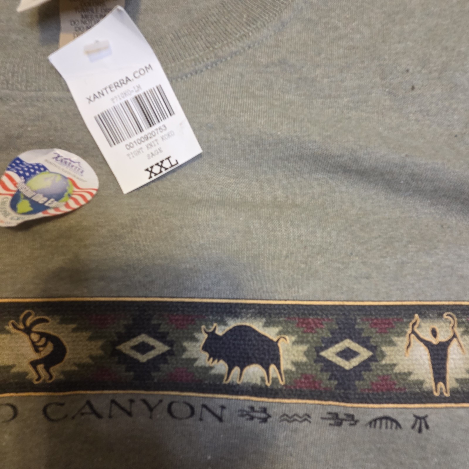 Eco Mountain Shirt Mens 2X Grand Canyon SouthWest Graphic Casual T shirt gallery