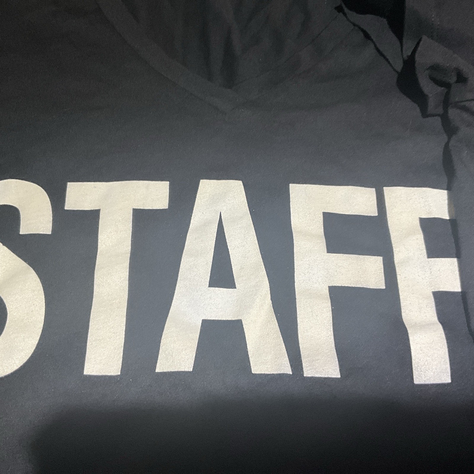 LOT 2 Staff T-Shirt Event Staff Uniform Employee Party Security Tee Shirt gallery
