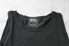American Eagle Men’s Solid 24/7 Training Tank Top AC2 Dark Gray Large NWT