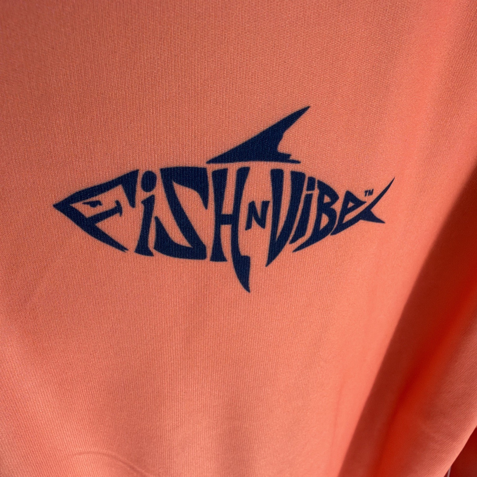 Fish N Vibe Outdoor Long Sleeve Shirt Men’s XL Orange100% Recycled Polyester NWT gallery
