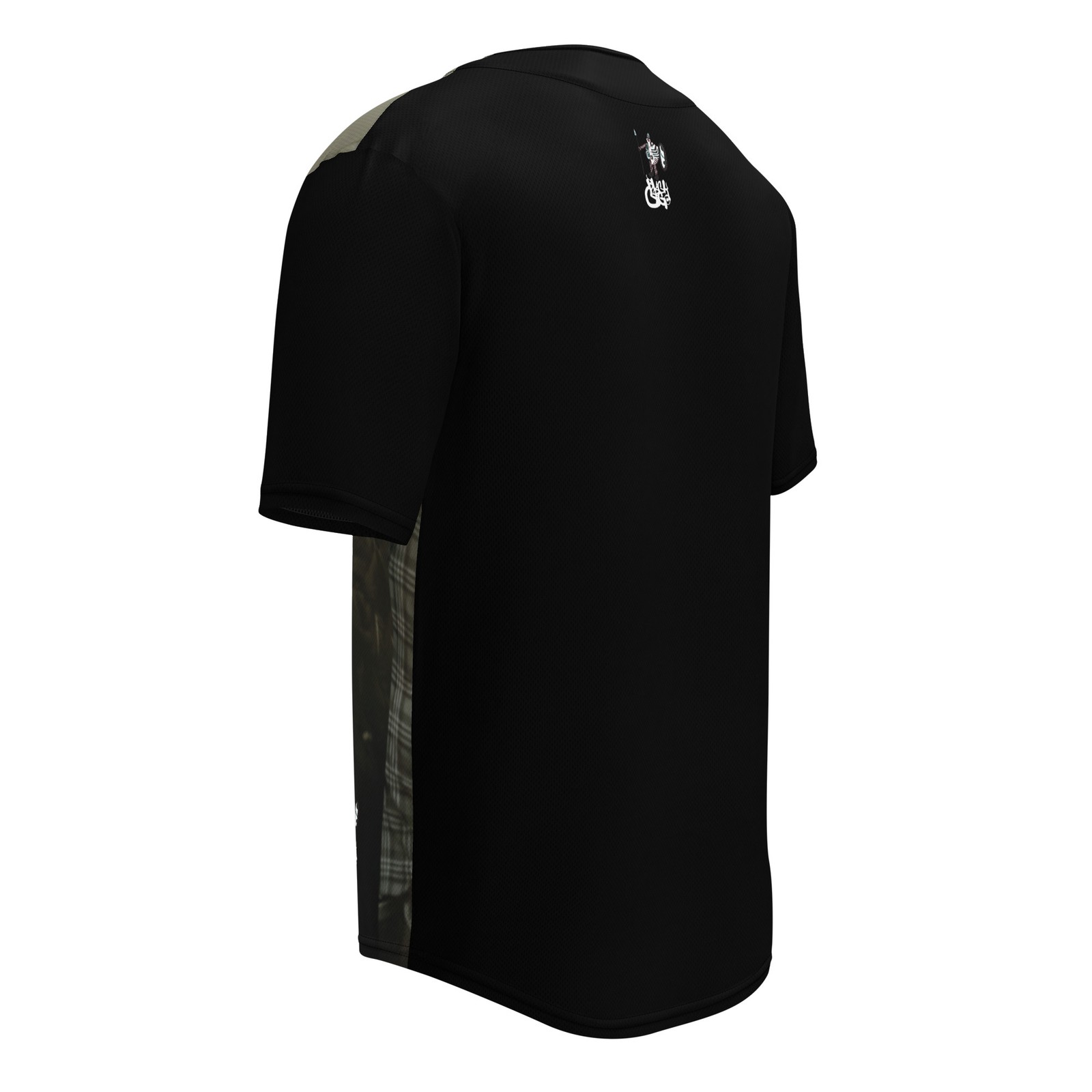 BlackCargo Mens Recycled Baseball Jersey Eco Friendly Streetwear Grey S M L XL gallery