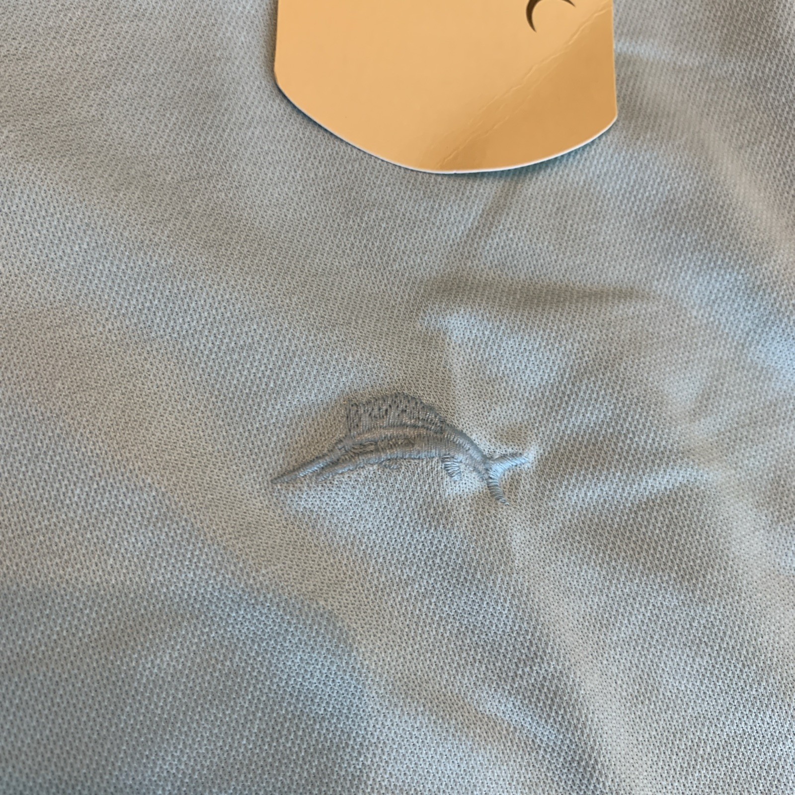 Tommy Bahama SZ L Mens SS Tshirt Opal Blue Gr Performance Poly Cotton NWT $64.50 gallery