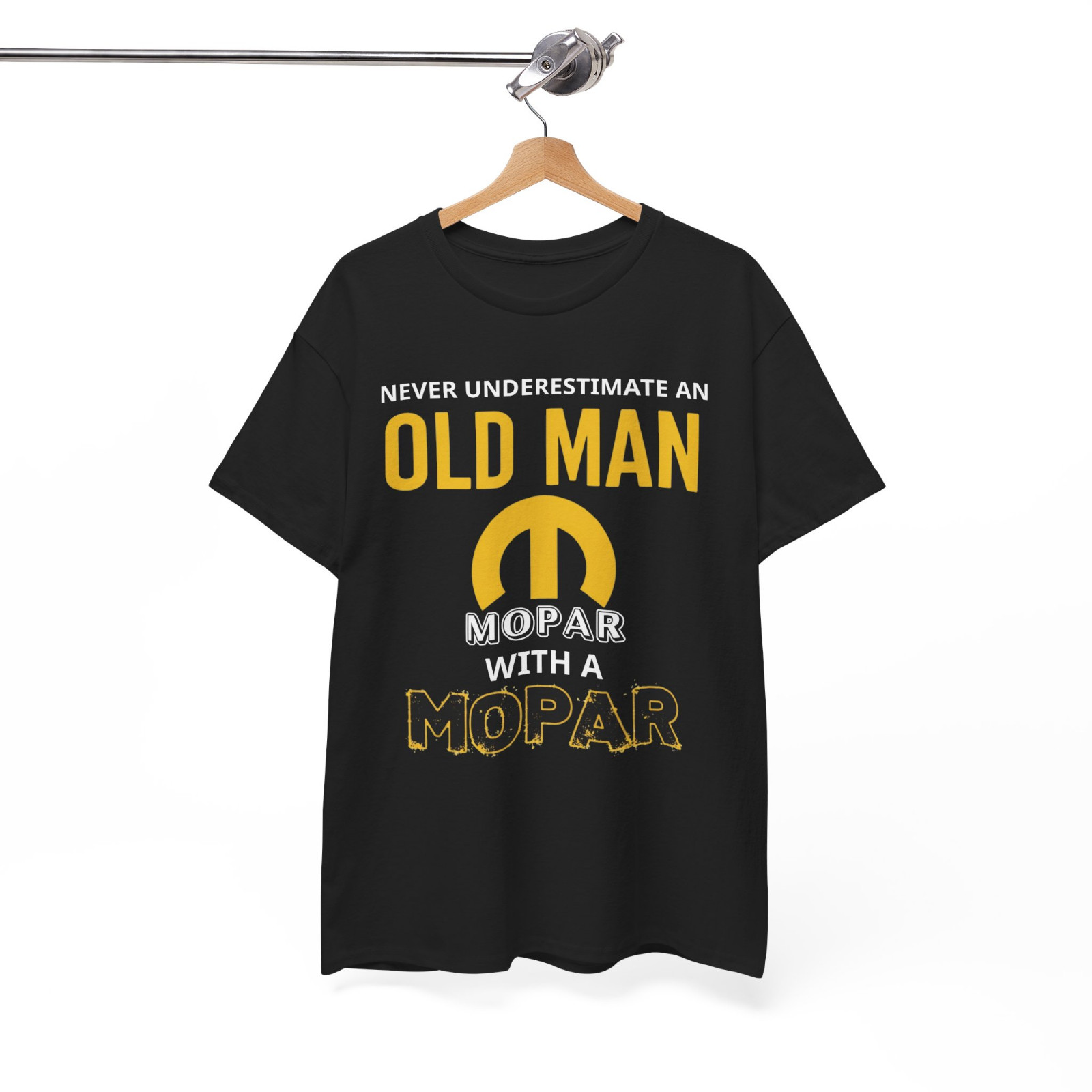 Never Underestimate An Old Man With A Mopar Class T-Shirt gallery