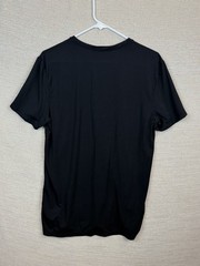 David Archy Size L V Neck Short Sleeve Black Bamboo Under Shirt NWOT