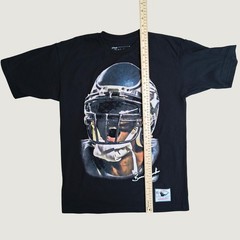 Mitchell & Ness Brian Dawkins Eagles T-Shirt Men Size M Black Cotton Graphic