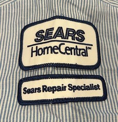 Sears Home Central Wear Guard Long Sleeve Shirt XL Long Repair Specialist